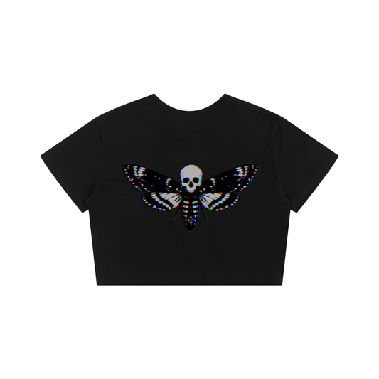 EMF4 Death Moth Crop Tee