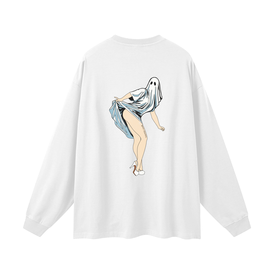 Paranormal Pinup Long Sleeve Shirt